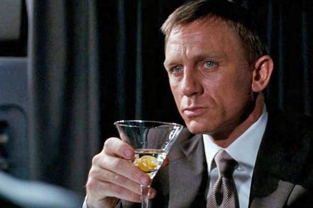 James Bond cocktail recept